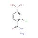 3-Chloro-4-hydrazinecarbonylphenylboronic acid (CAS 850589-37-6) - chemical structure image