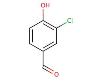 3-Chloro-4-hydroxybenzaldehyde (CAS 2420-16-8) - chemical structure image