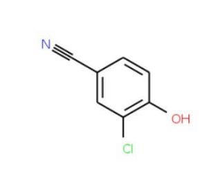 3-Chloro-4-hydroxybenzonitrile (CAS 2315-81-3) - chemical structure image