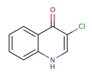 3-Chloro-4-hydroxyquinoline (CAS 58550-89-3) - chemical structure image