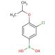 3-Chloro-4-isopropoxyphenylboronic acid (CAS 480438-56-0) - chemical structure image