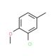 3-Chloro-4-methoxytoluene (CAS 22002-44-4) - chemical structure image