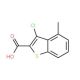 3-Chloro-4-methyl-1-benzothiophene-2-carboxylic acid - chemical structure image