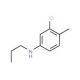 3-Chloro-4-methyl-N-propylaniline - chemical structure image