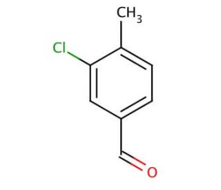 3-Chloro-4-methylbenzaldehyde (CAS 3411-03-8) - chemical structure image
