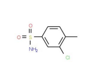 3-Chloro-4-methylbenzenesulfonamide (CAS 51896-27-6) - chemical structure image