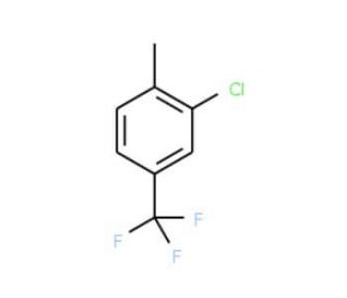 3-Chloro-4-methylbenzotrifluoride - chemical structure image