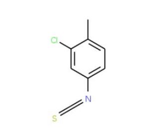 3-Chloro-4-methylphenyl isothiocyanate (CAS 19241-37-3) - chemical structure image