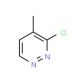 3-Chloro-4-methylpyridazine (CAS 68206-04-2) - chemical structure image
