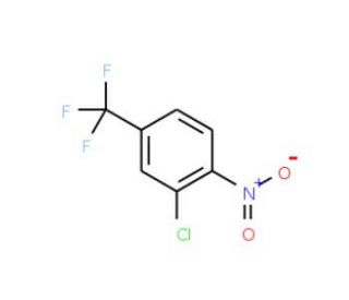 3-Chloro-4-nitrobenzotrifluoride (CAS 402-11-9) - chemical structure image