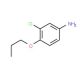 3-Chloro-4-propoxyaniline - chemical structure image