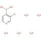 3-Chloro-4-pyridineboronic acidpentahydrate - chemical structure image