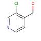 3-Chloro-4-pyridinecarboxaldehyde (CAS 72990-37-5) - chemical structure image