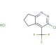 3-chloro-4-(trifluoromethyl)-6,7-dihydro-5H-cyclopenta[c]pyridazine hydrochloride (CAS 1171056-28-2) - chemical structure ima