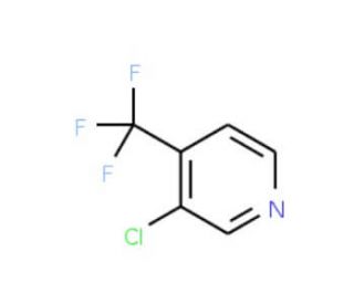 3-Chloro-4-(trifluoromethyl)pyridine (CAS 81565-19-7) - chemical structure image