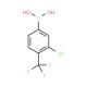 3-Chloro-4-trifluoromethylphenylboronic acid (CAS 847756-88-1) - chemical structure image