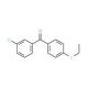 3-Chloro-4′-(ethylthio)benzophenone (CAS 844884-99-7) - chemical structure image