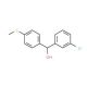 3-Chloro-4′-(methylthio)benzhydrol - chemical structure image