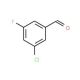 3-Chloro-5-fluorobenzaldehyde (CAS 90390-49-1) - chemical structure image