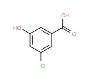 3-Chloro-5-hydroxybenzoic acid (CAS 53984-36-4) - chemical structure image