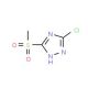 3-Chloro-5-methanesulfonyl-1H-[1,2,4]triazole (CAS 346631-06-9) - chemical structure image