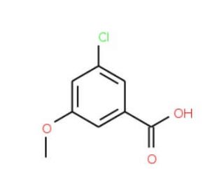 3-Chloro-5-methoxybenzoic acid (CAS 82477-67-6) - chemical structure image