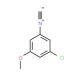 3-Chloro-5-methoxyphenylisocyanide - chemical structure image