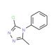 3-chloro-5-methyl-4-phenyl-4H-1,2,4-triazole - chemical structure image