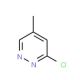 3-Chloro-5-methylpyridazine (CAS 89283-31-8) - chemical structure image