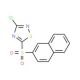 3-Chloro-5-(naphthalen-2-ylsulfonyl)-1,2,4-thiadiazole - chemical structure image