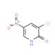 3-Chloro-5-nitro-2-pyridinol (CAS 22353-38-4) - chemical structure image