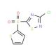 3-Chloro-5-(thiophen-2-ylsulfonyl)-1,2,4-thiadiazole - chemical structure image