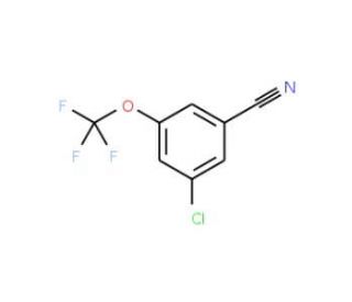 3-Chloro-5-(trifluoromethoxy)benzonitrile - chemical structure image