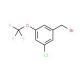 3-Chloro-5-(trifluoromethoxy)benzyl bromide (CAS 886503-33-9) - chemical structure image