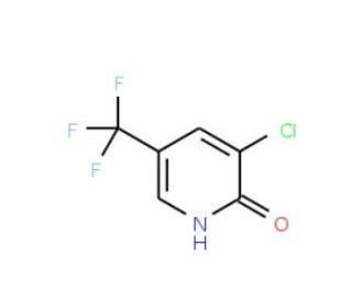 3-chloro-5-(trifluoromethyl)-1,2-dihydropyridin-2-one - chemical structure image