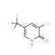 3-chloro-5-(trifluoromethyl)-1,2-dihydropyridin-2-one - chemical structure image
