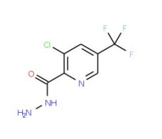 3-Chloro-5-(trifluoromethyl)-2-pyridinecarbohydrazide - chemical structure image