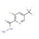 3-Chloro-5-(trifluoromethyl)-2-pyridinecarbohydrazide - chemical structure image