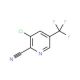 3-Chloro-5-(trifluoromethyl)-2-pyridinecarbonitrile (CAS 80194-70-3) - chemical structure image