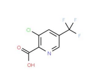 3-Chloro-5-(trifluoromethyl)-2-pyridinecarboxylicacid (CAS 80194-68-9) - chemical structure image