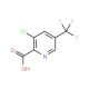 3-Chloro-5-(trifluoromethyl)-2-pyridinecarboxylicacid (CAS 80194-68-9) - chemical structure image