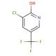 3-Chloro-5-(trifluoromethyl)-2-pyridinol (CAS 76041-71-9) - chemical structure image