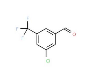 3-Chloro-5-(trifluoromethyl)benzaldehyde (CAS 477535-43-6) - chemical structure image