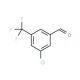 3-Chloro-5-(trifluoromethyl)benzaldehyde (CAS 477535-43-6) - chemical structure image