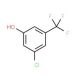 3-Chloro-5-(trifluoromethyl)phenol (CAS 570391-18-3) - chemical structure image