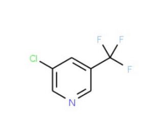 3-Chloro-5-(trifluoromethyl)pyridine (CAS 85148-26-1) - chemical structure image
