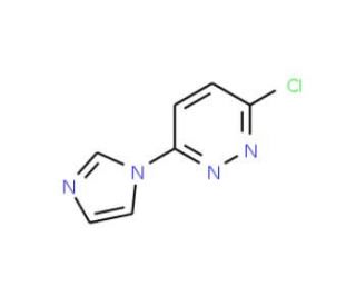 3-Chloro-6-(1H-imidazol-1-yl)pyridazine (CAS 71037-71-3) - chemical structure image