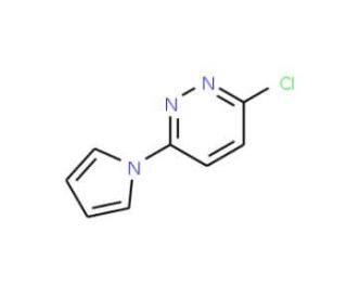 3-Chloro-6-(1H-pyrrol-1-yl)pyridazine (CAS 5096-76-4) - chemical structure image