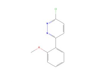 3-Chloro-6-(2-methoxyphenyl)pyridazine (CAS 949468-94-4) - chemical structure image