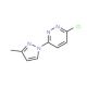3-chloro-6-(3-methyl-1H-pyrazol-1-yl)pyridazine - chemical structure image